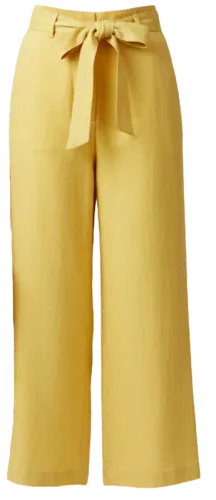 Wide-leg Cropped Pants